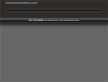 Tablet Screenshot of inversionturistica.com